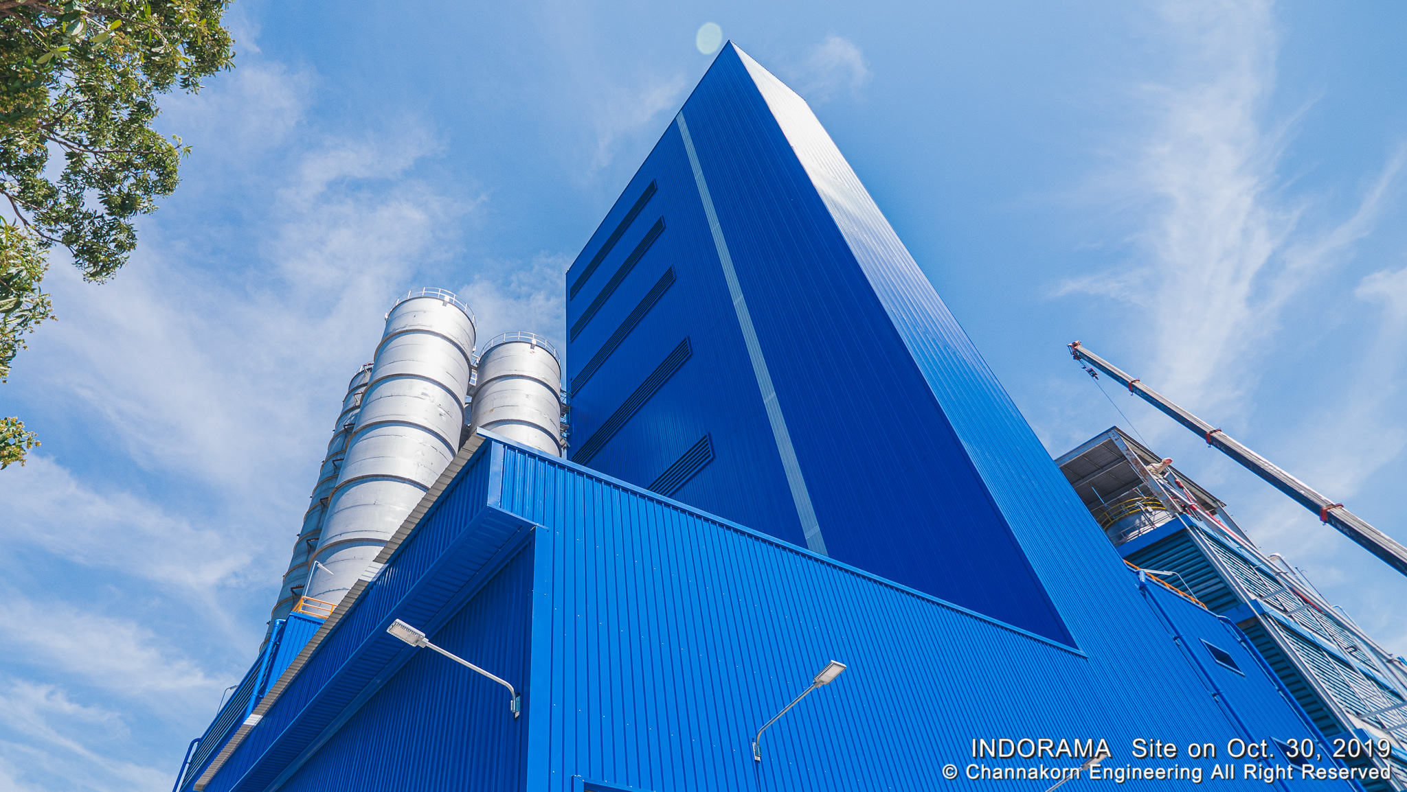 Construction of a Plastic Seed Factory Indorama Petrochem Limited - Channakorn Engineering Co.,Ltd.
