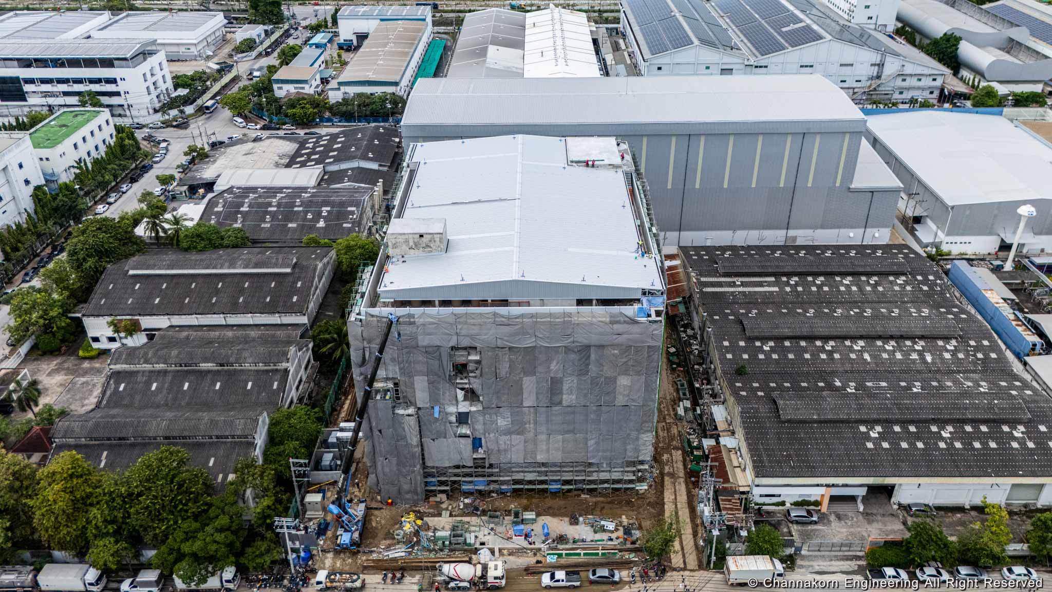 ก่อสร้างโรงงานใหม่ C NEW FACTORY – C PROJECT ETA