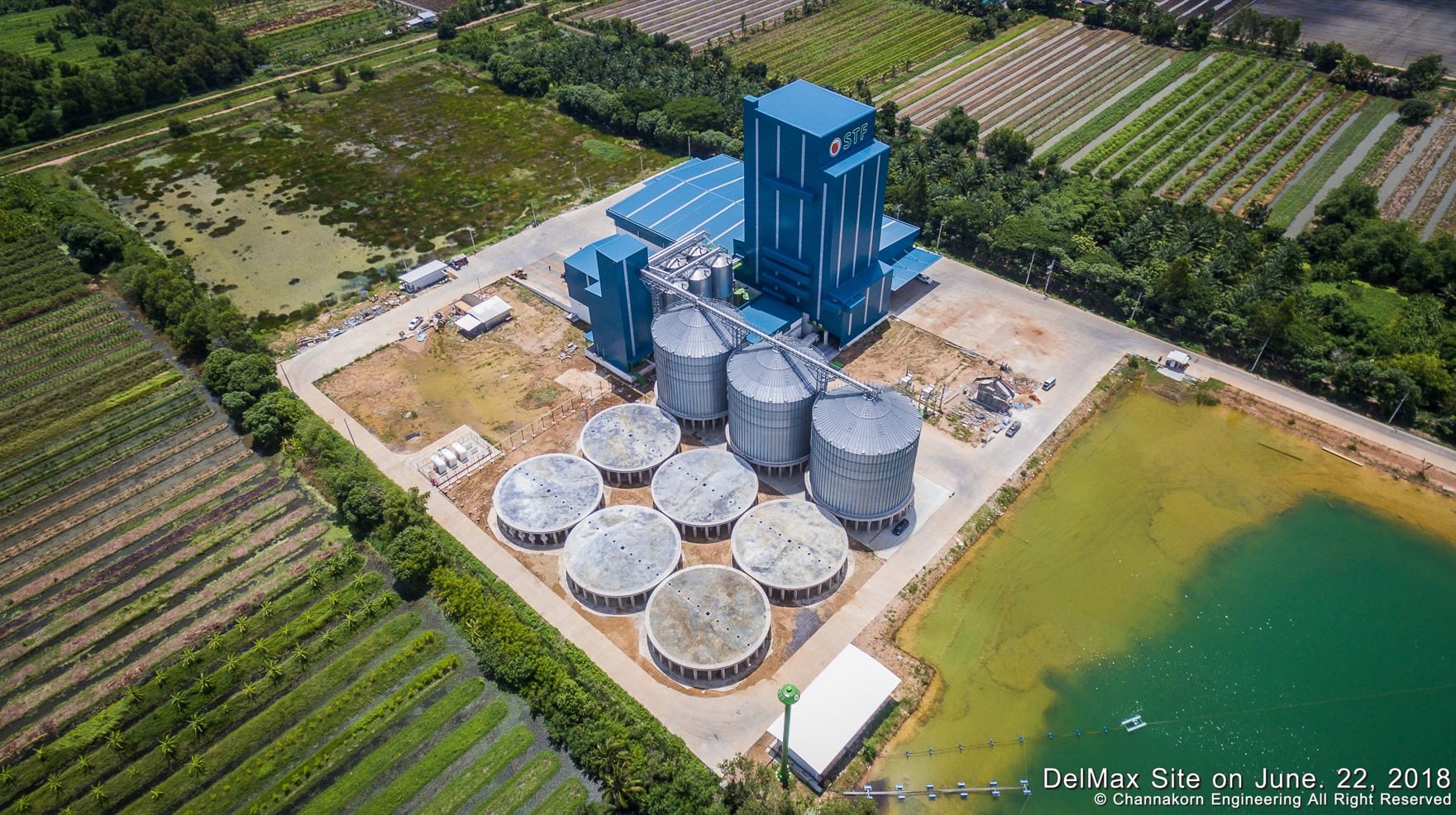 ก่อสร้างอาคารโรงงาน คลอง 10 ต.บึงกาสาม อ.หนองเสือ จ.ปทุมธานี