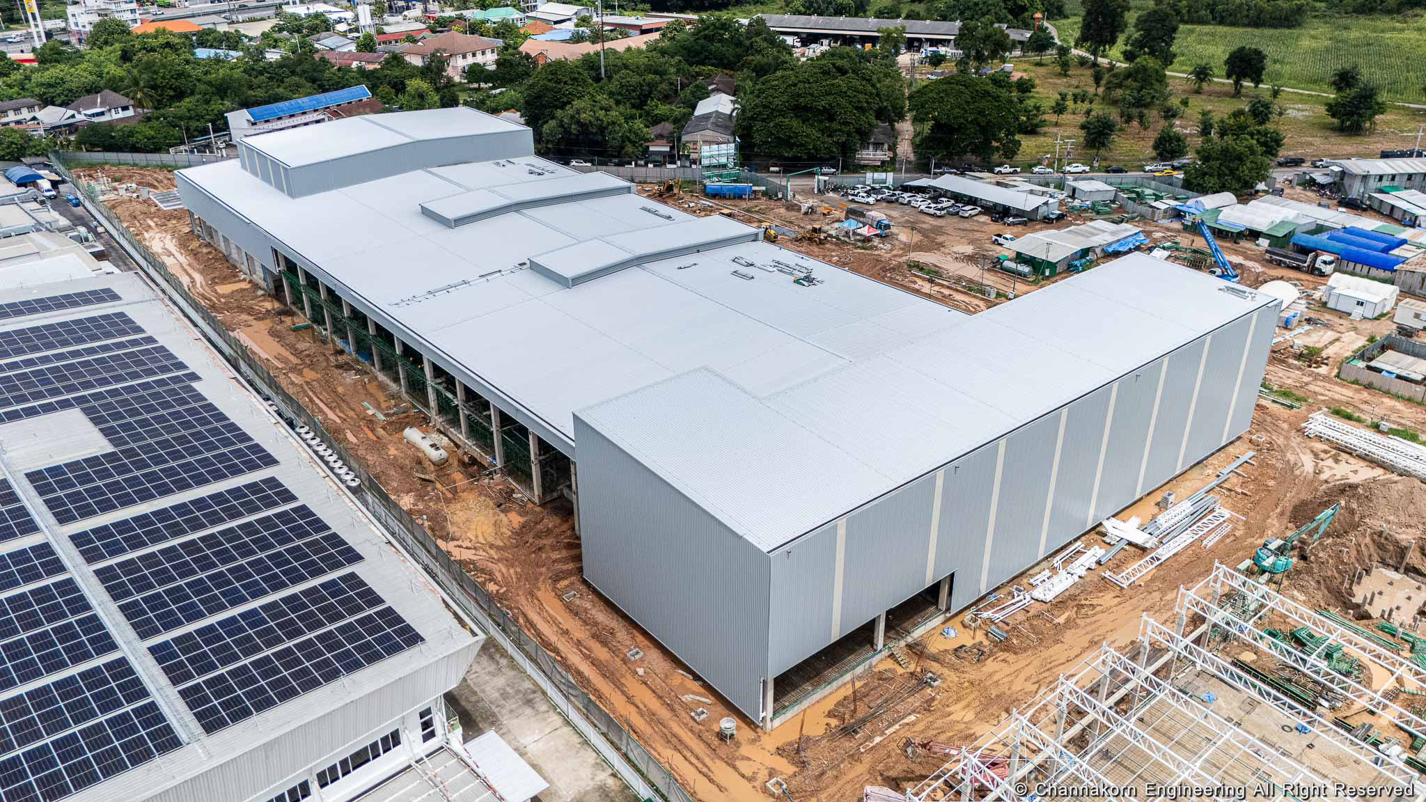 ก่อสร้างโรงงานผลิตขนมขบเคี้ยวและอาหารพร้อมรับประทาน