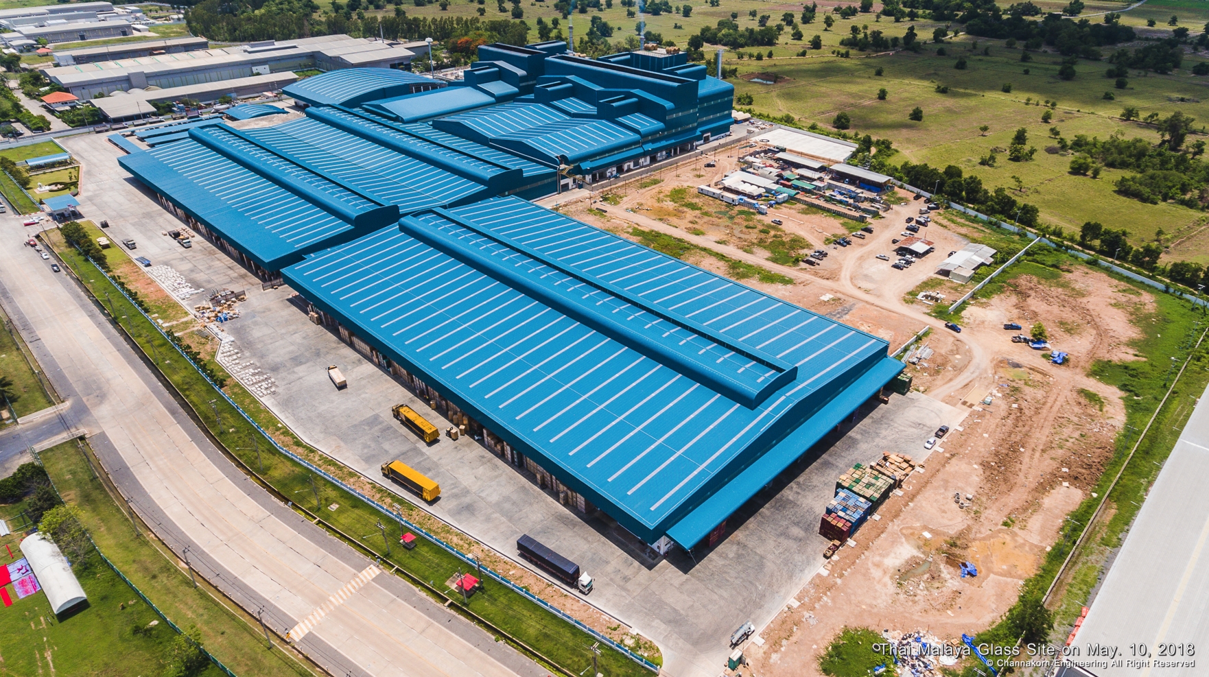 ก่อสร้างโครงการ SB4 และ SB5 นิคมเหมราช จ.สระบุรี