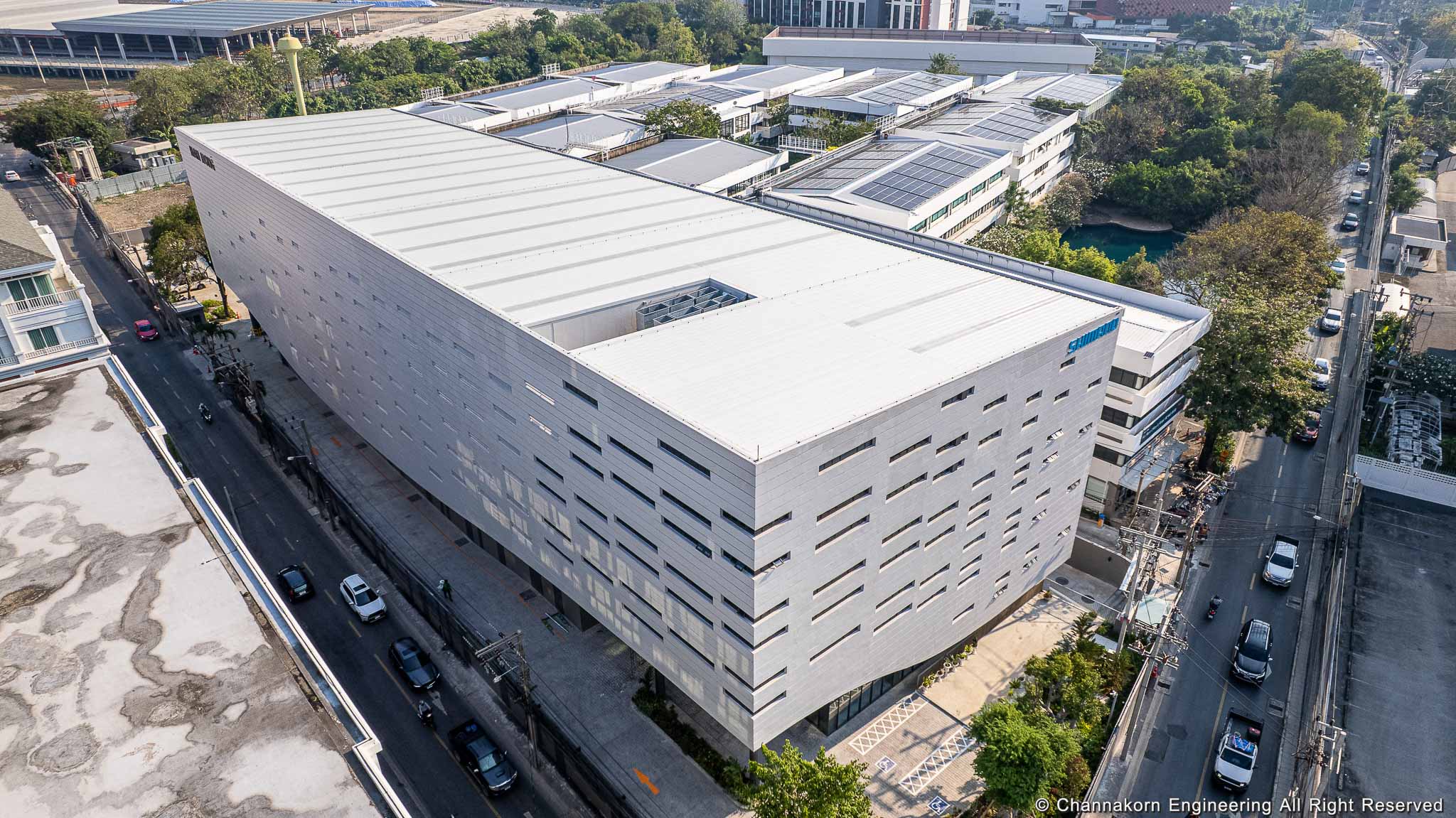 ก่อสร้างอาคาร New Warehouse  โรงงานปทุม (WAREHOUSE 5)