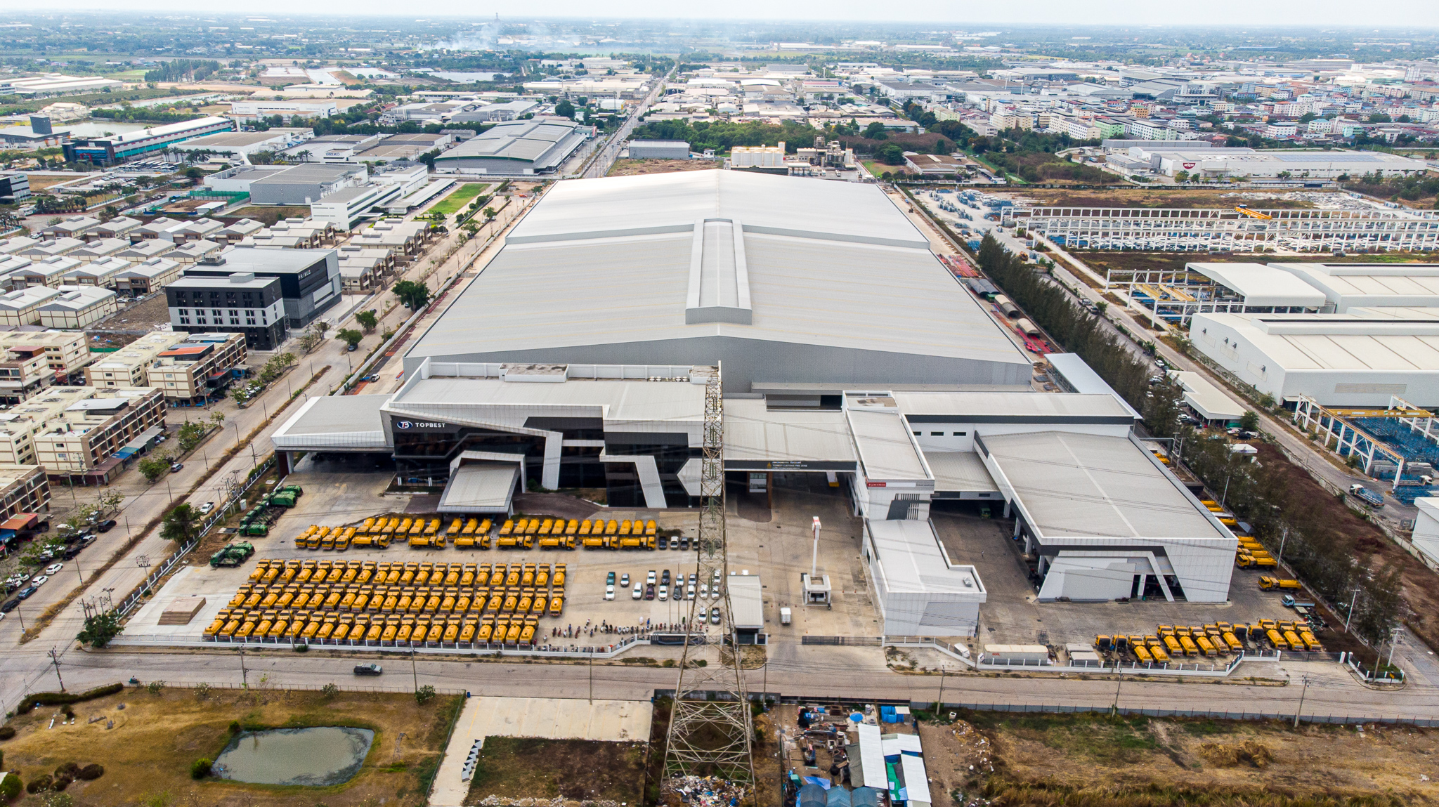 ก่อสร้างโรงงานประกอบรถยนต์เชิงพาณิชย์ ถ.พหลโยธิน ต.คลองหนึ่ง อ.คลองหลวง จ.ปทุมธานี